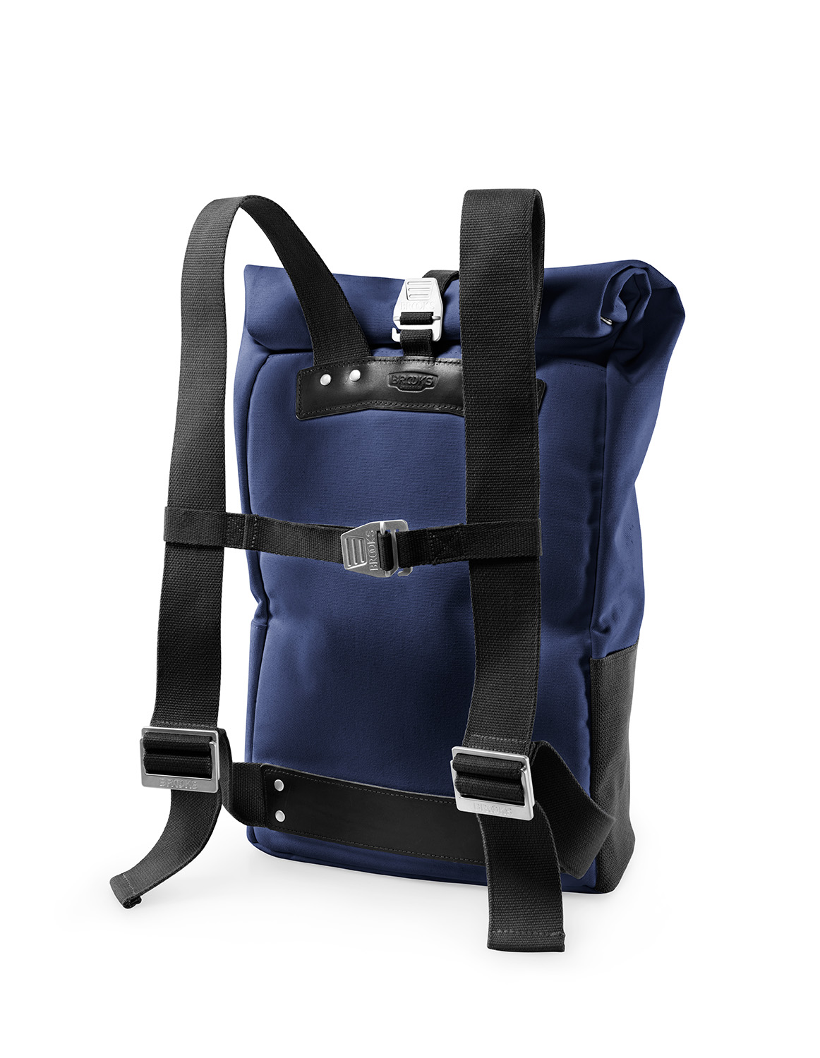Hackney backpack blue black   back